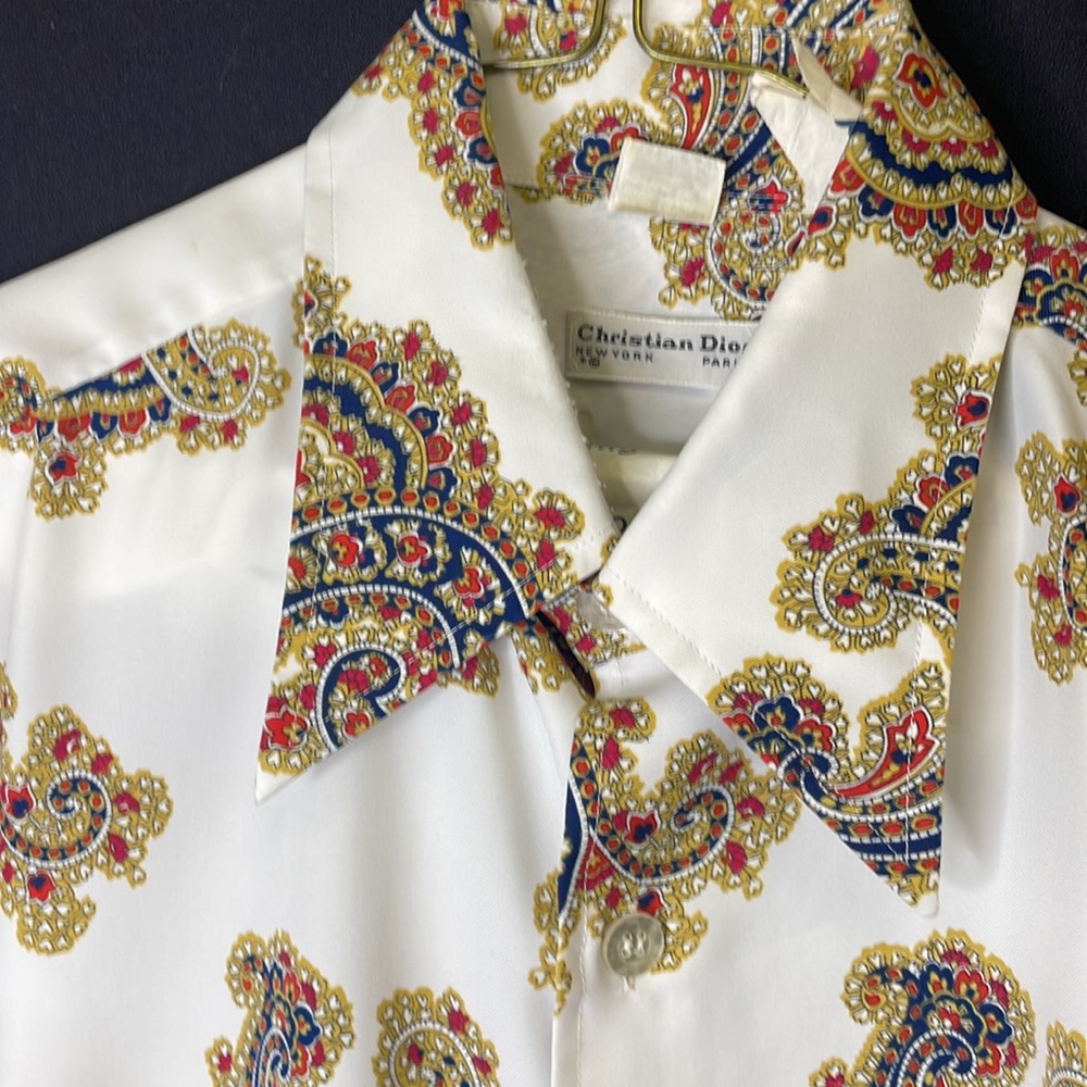 Vintage 1970’s  Christian Dior shirt